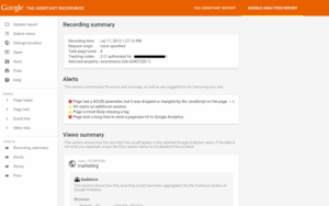 tag assistant