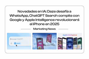 Analiticamente - Noticias IA - chatgpt search - apple intelligence - daze social app