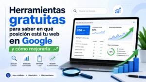 herramientas gratuitas saber posicion web en google